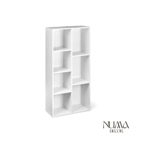 Aki | Estantería de Diseño Blanco Minimalista