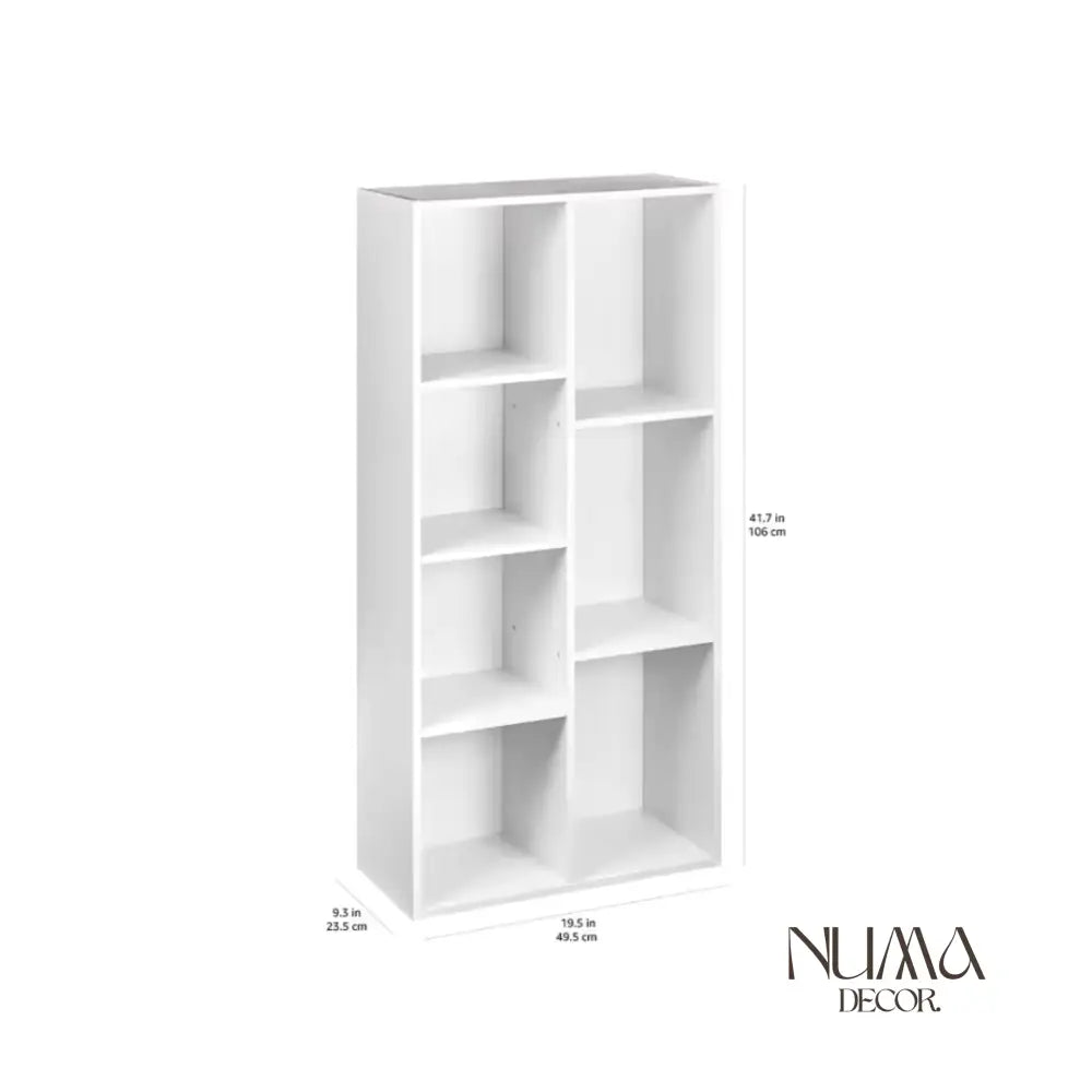 Aki | Estantería de Diseño Blanco Minimalista