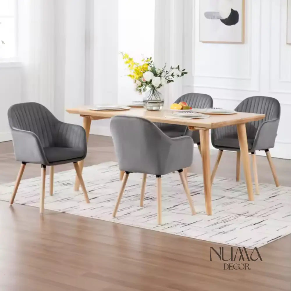 Eira | Juego de Dos Sillas de Diseño Nórdico