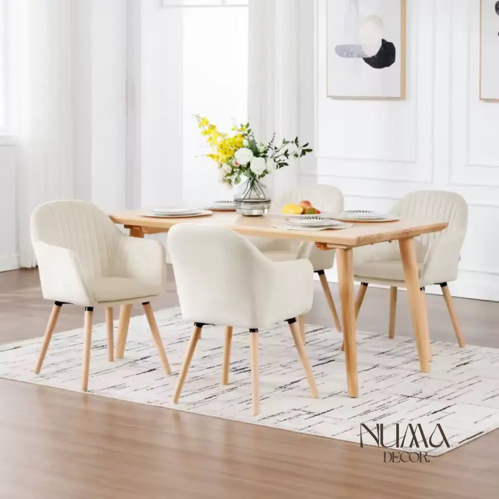 Eira | Juego de Dos Sillas de Diseño Nórdico