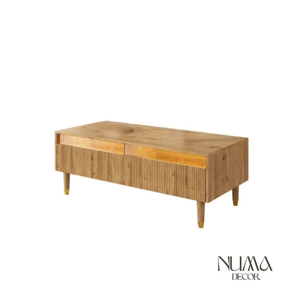 Siena | Mueble TV y mesa de centro con Frontal de Palillería